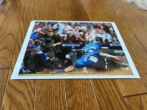 NICK CASTELLANOS Art Print Photo 8" x 10" Poster JT REALMUTO PHILLIES Slide Mets - Imagen 1 de 2