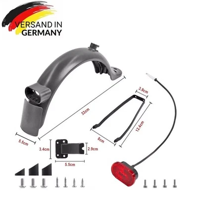 Elektro-Scooter Zubehör Schutzblech hinten Kotflügel Für Xiaomi PRO2 MI3 1S M365 - Bild 1 von 4