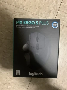 Logitech MX Ergo S Plus Wireless Trackball Mouse with Wedge - 910-007247 - Picture 1 of 2