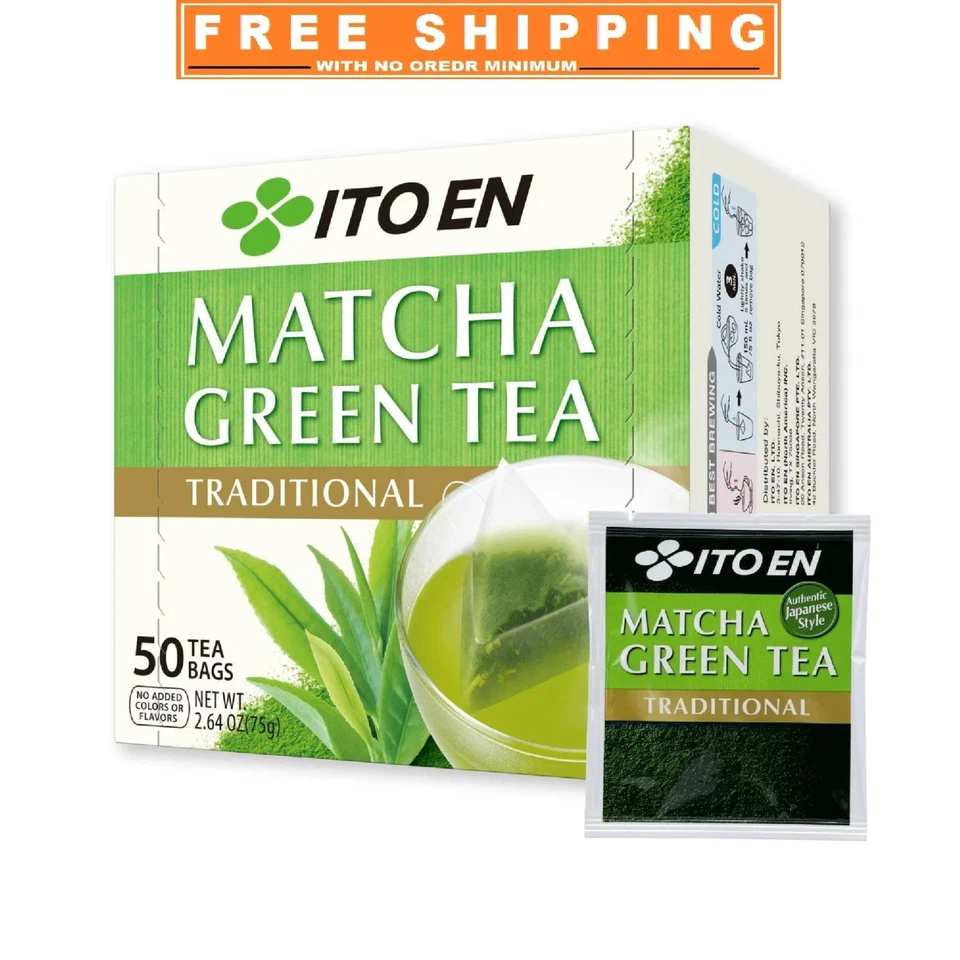 Bolsas de té verde tradicionales Ito En Matcha, 50 ct. Envío gratuito Foto 1 de 4