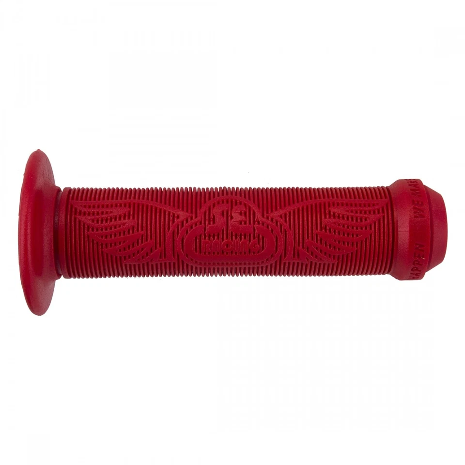 SE Bikes Wing Grips with Flange - 135mm Pruven Rubber, BMX Style, Red - Image 1 of 1