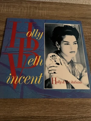 HOLLY BETH VINCENT - Holly & The Italians - 1982 Vinyl Album Epic Records PROMO - Image 1 of 4