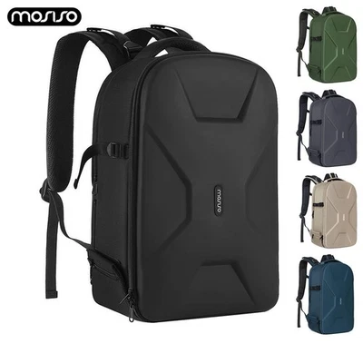 15-16 Inch Camera Backpack Bag Waterproof Mirrorless Photography Hardshell Case - Image 1 of 4