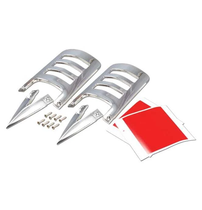 1958-59 Fleetside Chrome conjunto de acabamento fundido para Chevy, caminhão GMC - Imagem 1 de 1