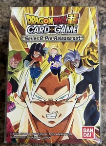 Juego de Cartas Dragonball Super Serie 8 Juego de Prelanzamiento - ¡Nuevo y Precintado! - Imagen 1 de 4