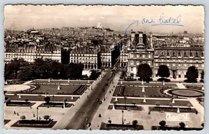 Postcard Paris Panorama Vu Des Toits Du Louvre - Picture 1 of 2