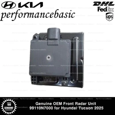 Genuine OEM Front Radar Unit 99110N7000 for Hyundai Tucson 2025 - Image 1 of 3