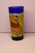 Blue Glass Winnie the Pooh - Disney - Drinking Glass
