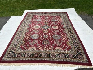 10’7” x 7’9” Nourison Hand Knotted 100% Wool Meymeh Collection Carpet - Picture 1 of 7