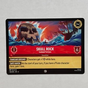 Skull Rock 136/204 Disney Lorcana Azurite Sea Regular Common Card NM - Picture 1 of 2