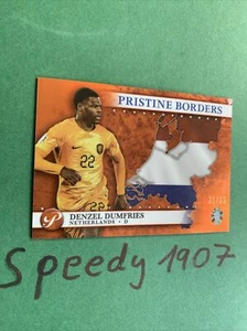 Topps Pristine Road To UEFA Euro 2024 Orange Borders Dumfries Netherlands #21/25 - Bild 1 von 1