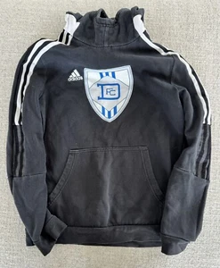 Adidas Pullover Boys Youth Medium 12-14 Black Soccer Sweater - Picture 1 of 4