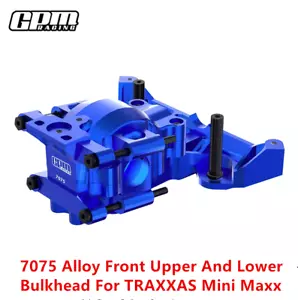 GPM 7075 Alloy Front Upper And Lower Bulkhead For TRAXXAS Mini Maxx US RC Parts - Picture 1 of 7
