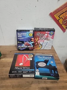Vintage Music Software 2003 Pc Music Pack Cakewalk Music Write Plus With Codes - Picture 1 of 6