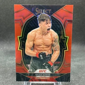 Ricky Simon 2023 Panini Select UFC Concourse Red Prizm /175 #91 - Picture 1 of 2