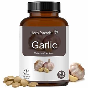 Herb Essential Garlic Lasuna 500mg Pack Of 60 Tablets