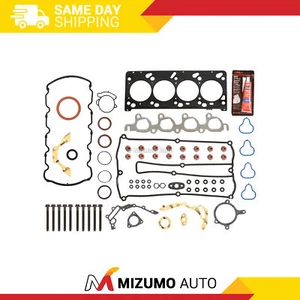 Full Gasket Set Head Bolts Fit 2001-2003 Ford Cougar Escort ZX2 Zetec VIN 3 - Picture 1 of 12