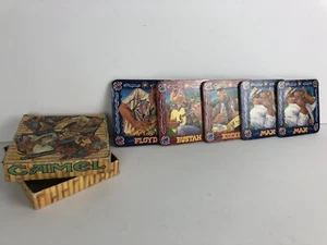 “Camel Joe” Camel Cigarettes Camel Joe Beach Club Coaster Set of 5 Vintage - Picture 1 of 10