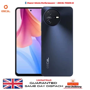 OSCAL TIGER 12 Mobile Phones, Android 13 Smartphone, 16GB+128GB RRP £249 SALE UK - Picture 1 of 9