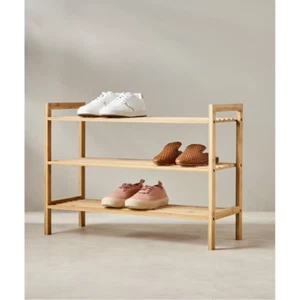 Bamboo Shoe Rack Cabinet Storage Organizer Wooden Shelf Stand Shelves* - Picture 1 of 3