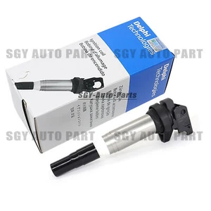 DELPHI Ignition Coil Spark Plug For BMW E90 F30 320i 328i 330i E60 F10 525i 530i - Picture 1 of 1