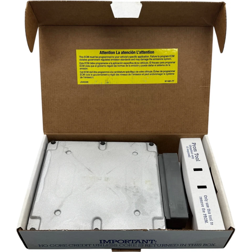 Reman Cardone 78-8495F ECM 1R3F12A650BA For 2001 2002 2003 Ford Mustang 3.8L-V6 - Image 1 of 4