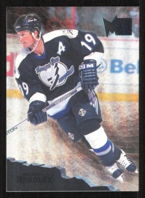 1995 Fleer Metal BRIAN BRADLEY Ice Hockey card #135 TAMPA BAY LIGHTNING - Image 1 of 2