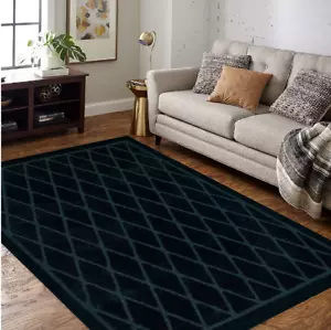 Mohawk Home Riviera Geometric Indoor Rectangular Area Rug 5x7 Feet, Blue - Picture 1 of 3