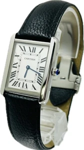 Discount Cartier Tank Solo 3169 WSTA0028 LM Quartz Unisex Watch Excellent A2960 - Picture 1 of 13