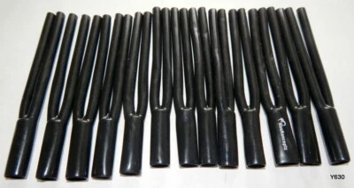 13 QTY KnuKoncepts Black Rubber Cable Sleeve Splitters 6 AWG to 1 AWG - Image 1 of 3