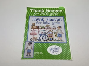 Sue Hillis Designs Thank Heaven For Little Girls Counted Cross Stitch Pattern - Picture 1 of 3