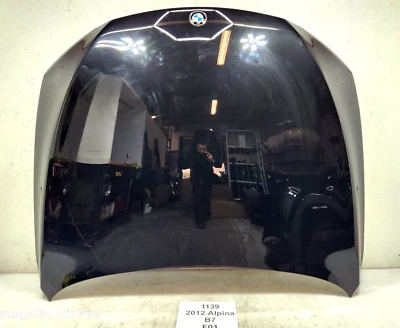 ✅ 10-15 OEM BMW F01 F02 740 750 760 capó delantero panel negro 475  Foto 1 de 4