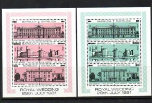 Barbuda Briefmarken - Scott #'s 592-4 - postfrisch - Bild 1 von 2