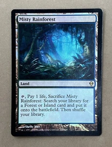 Misty Rainforest - Zendikar (ZEN) *Foil* Good Condition MTG Magic The Gathering - Picture 1 of 16