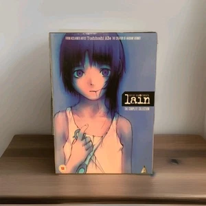 Serial Experiments Lain Blu-ray & DVD 4 Disc Collector's Edition ULTRA RARE UK - Picture 1 of 13