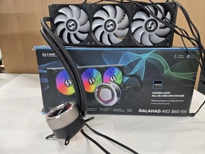 Lian Li Galahad AIO 360 RGB Liquid Cooler - White & Black for parts or repair - Bild 1 von 21