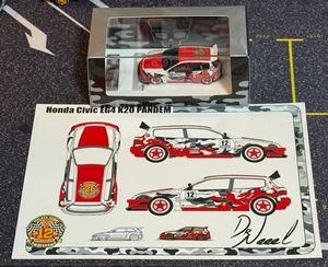 YM model Civic EG4 K20 Pandem Malaya Hobby 12th Anniversary Dinner Car 028/199 - Picture 1 of 7