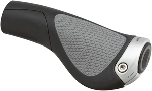 GP1 Mountain Bike Grips, Black/Gray, Rubber - Picture 1 of 12