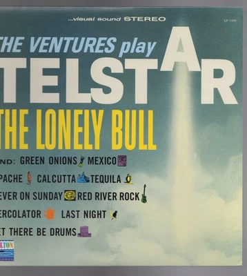 THE VENTURES Play Telstar Lonely Bull LP Sundazed Yellow Colored Vinyl Ltd 1000 Foto 1 de 3