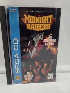 Midnight Raiders - CD de Sega completo con tarjeta de registro y espuma - Probado - Auténtico - Imagen 1 de 21
