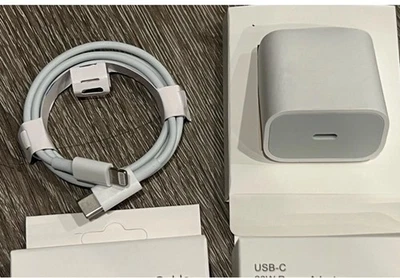 Original USB-C Fast Charger For iPhone 14 13 12 11 Pro Max XS XR 8 Type C Cable - Image 1 of 4