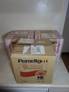 PAIR OF PARADIGM CS SERIES SPEAKER SYSTEM CS-80R V.2 HD SOUND - Picture 1 of 24