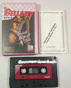 Vtg 80s Cassette THE BELLAMY Brothers Import U.A.E Rare GL Golden Lion Gamava - Picture 1 of 9