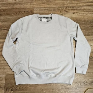 Cactus Man Ricky Singh Sweatshirt Men's XL Gray Cotton Blend Pullover Ribbed Hem - Picture 1 of 9