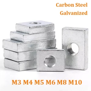 Rechteckige Vierkantmuttern Gleitblöcke für Alu Zubehör, mechanische Ausrüstung - Picture 1 of 73