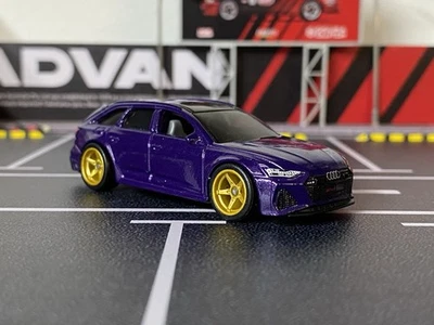 Matchbox Personalizado Audi Avant RS6 Rueda Suelta Intercambiada Perforada y Roscada Zamac Foto 1 de 4