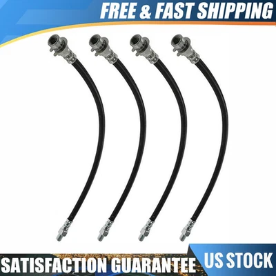 Manguera hidráulica de freno delantera trasera 4 piezas centradas para AK Chevrolet 1941-1941 Foto 1 de 4