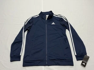 Adidas Brand Youth Full Zip Track Jacket NWT Size Large 14-16 - Picture 1 of 7
