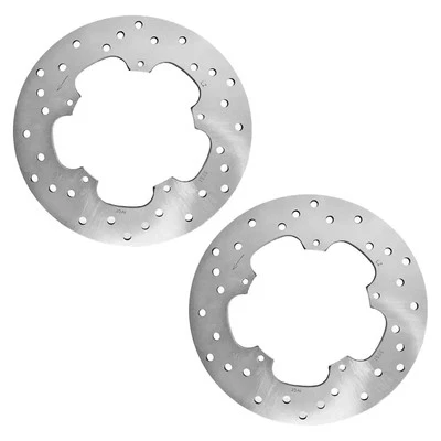 KIT DOPPIO DISCO FRENO ANTERIORE ORIGINALE PIAGGIO PER BEVERLY 500 DEL 2006 - Immagine 1 di 2