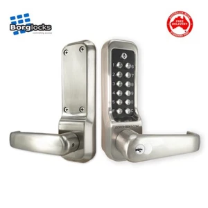 Borg Digital 7701SSECP With Key Override-Free Postage In Aust - Picture 1 of 4